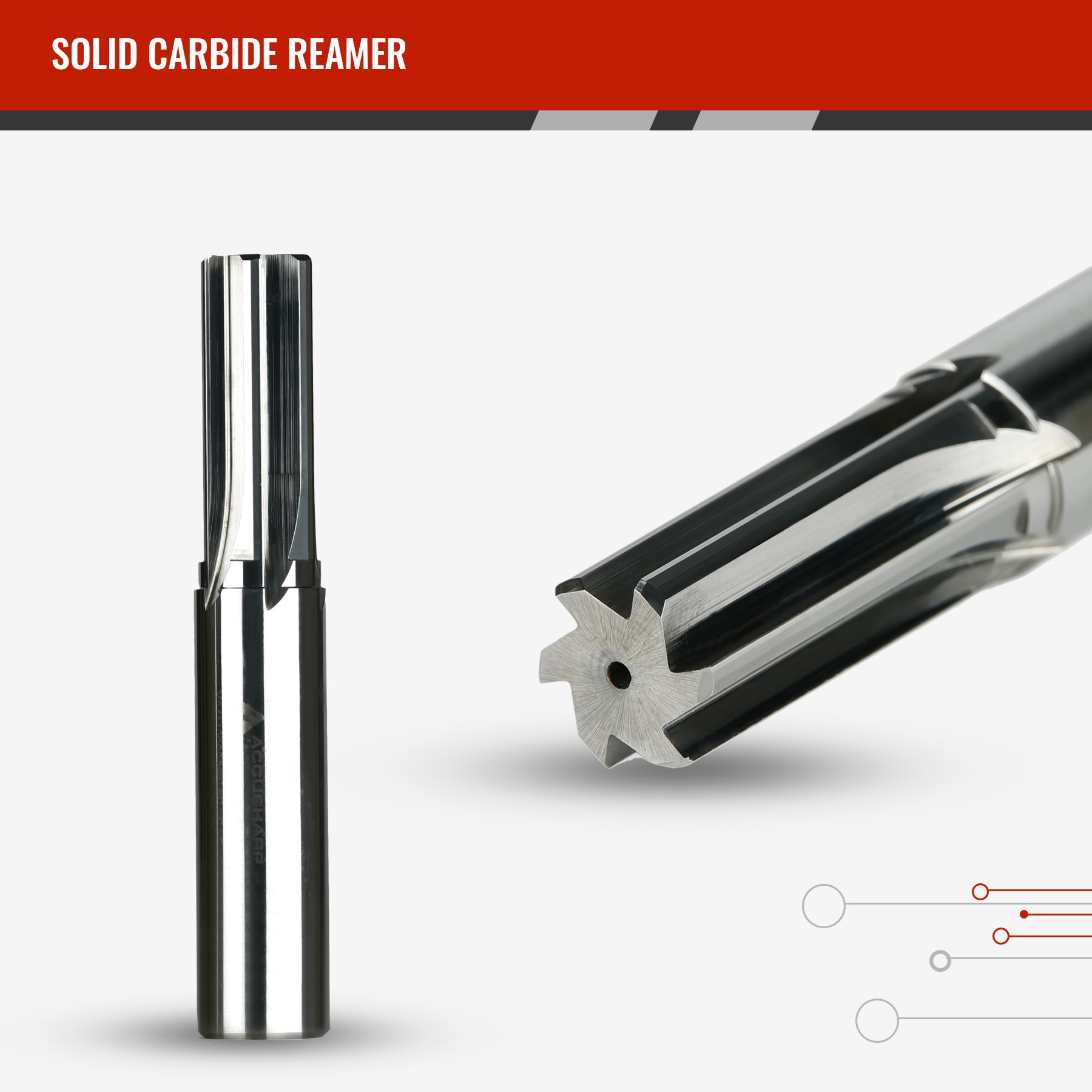 Solide Carbite Reamer
